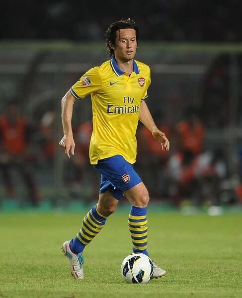 Tomas Rosicky's Unforgettable Performance: Arsenal vs Indonesia Dream Team (2013-14)