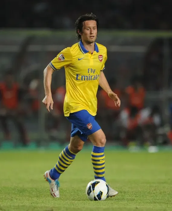 Framed Print : Tomas Rosicky's Unforgettable Performance: Arsenal vs Indonesia Dream Team (2013-14) Framed Print : Tomas Rosicky's Unforgettable Performance: Arsenal vs Indonesia Dream Team (2013-14)