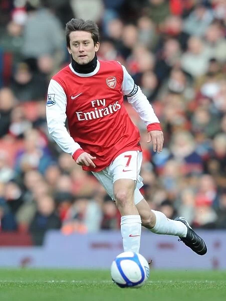 Tomas Rosicly (Arsenal). Arsenal 2: 1 Huddersfield Town, FA Cup Fourth Round