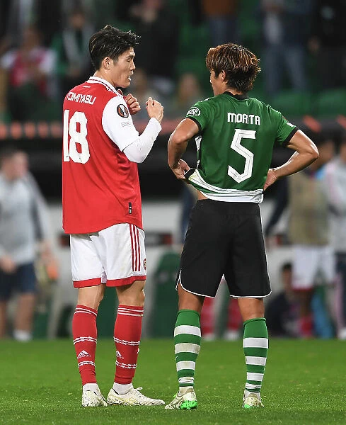 Tomiyasu and Morita: A Heartwarming Shirt Swap After Arsenal's Europa League Clash with Sporting Lisbon