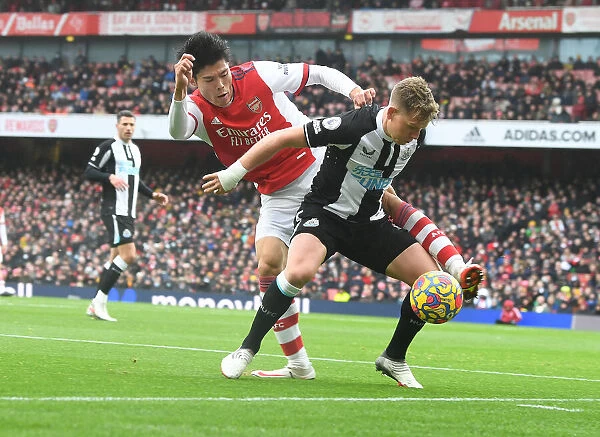 Tomiyasu vs Ritchie: A Battle of Wills in the Arsenal vs Newcastle Clash