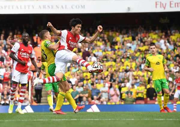 Tomiyasu's Debut Shines: Arsenal Triumphs Over Norwich City (2021-22)