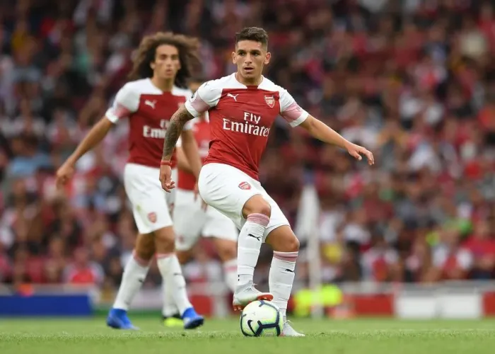 Framed Print : Torreira in Action: Arsenal vs Manchester City, Premier League 2018-19 Framed Print : Torreira in Action: Arsenal vs Manchester City, Premier League 2018-19
