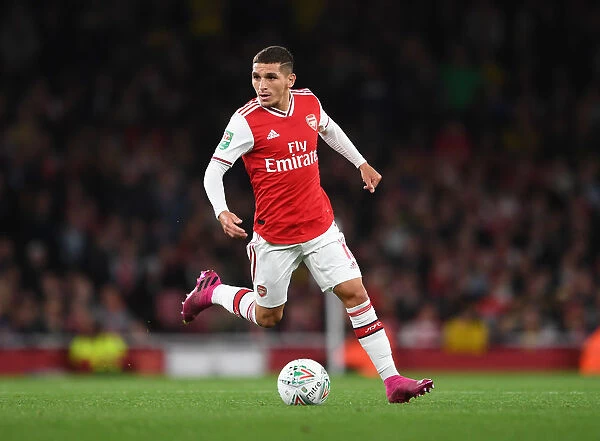 Torreira in Action: Arsenal vs. Nottingham Forest, Carabao Cup 3rd Round, 2019-20
