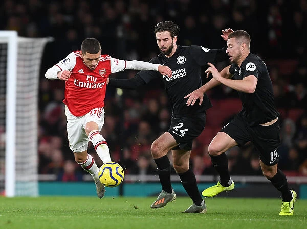 Torreira's Midfield Magic: Outmaneuvering Propper and Webster (Arsenal vs Brighton, 2019)