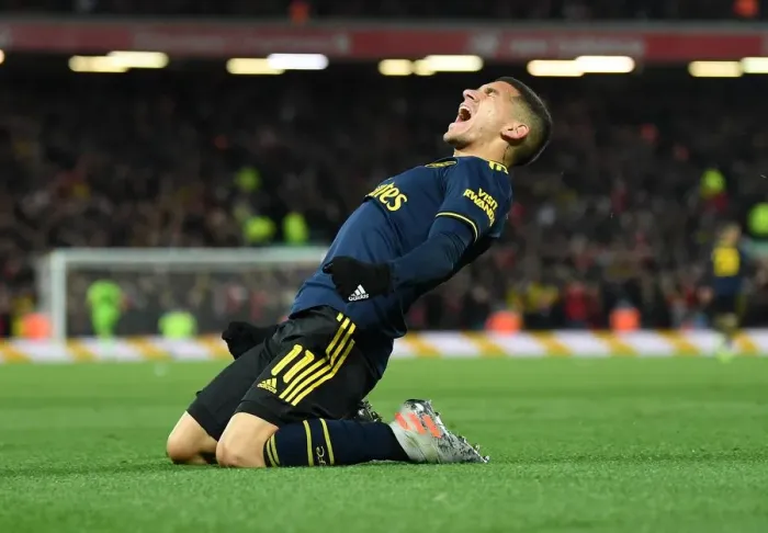 Framed Print : Torreira's Stunner: Arsenal's Shocking Carabao Cup Victory Over Liverpool Framed Print : Torreira's Stunner: Arsenal's Shocking Carabao Cup Victory Over Liverpool