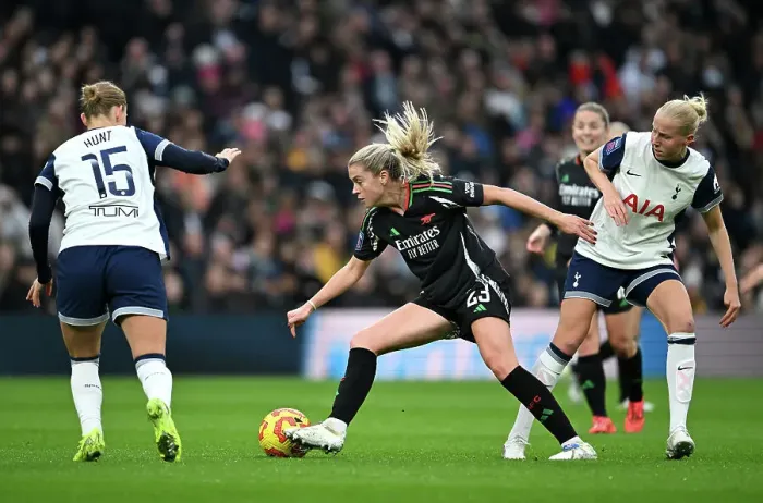 Framed Print : Tottenham Hotspur v Arsenal - Barclays Women's Super League Framed Print : Tottenham Hotspur v Arsenal - Barclays Women's Super League