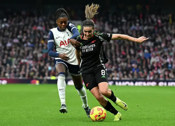 Framed Print : Tottenham Hotspur v Arsenal - Barclays Women's Super League