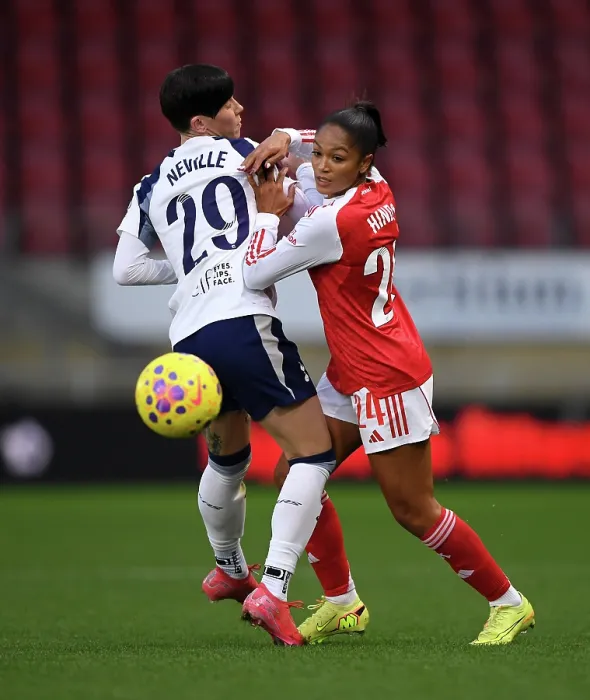 Framed Print : Tottenham Hotspur v Arsenal - Barclays Women's Super League Tottenham Hotspur v Arsenal - Barclays Women's Super League