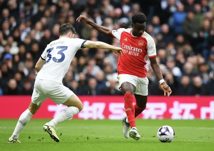 Framed Print : Tottenham Hotspur v Arsenal FC - Premier League