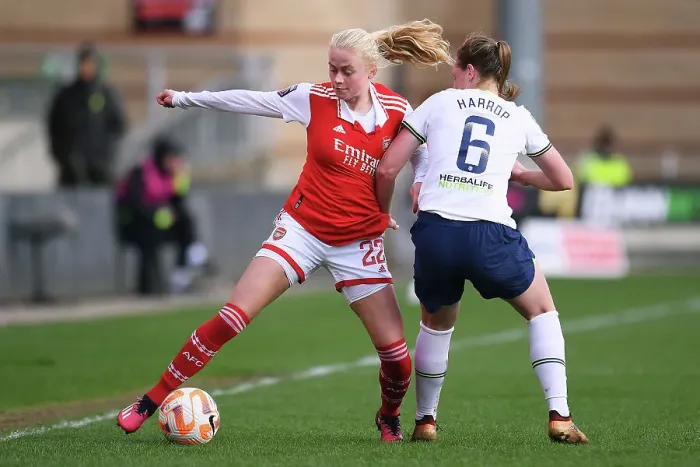 Framed Print : Tottenham Hotspur vs. Arsenal: A Tactical Battle in the FA Women's Super League