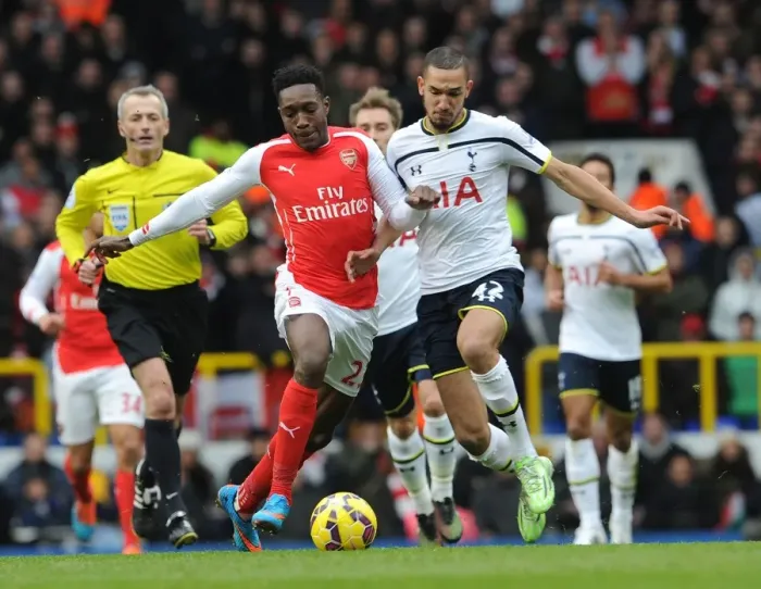 Framed Print : Tottenham vs. Arsenal: Intense Battle in the Premier League - Welbeck vs. Bentaleb Framed Print : Tottenham vs. Arsenal: Intense Battle in the Premier League - Welbeck vs. Bentaleb