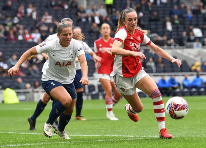Framed Print : Tottenham vs. Arsenal Women: A Clash of Minds in the MIND Series Framed Print : Tottenham vs. Arsenal Women: A Clash of Minds in the MIND Series
