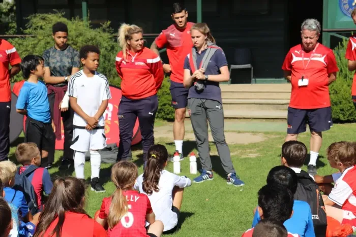 Framed Print : Train with Arsenal FC: Arsenal Soccer Schools Residential Camp 2017