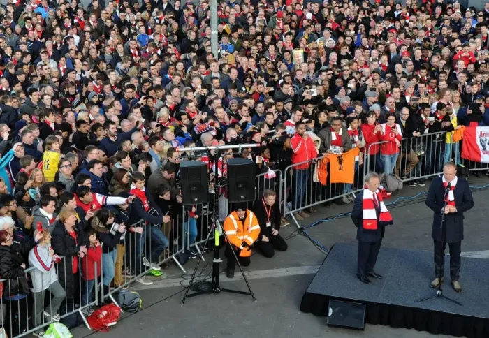 Framed Print : A Tribute to a Legend: Dennis Bergkamp's Statue Unveiling at Arsenal's Emirates Stadium (2014) Framed Print : A Tribute to a Legend: Dennis Bergkamp's Statue Unveiling at Arsenal's Emirates Stadium (2014)