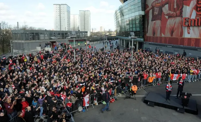 Framed Print : A Tribute to a Legend: Dennis Bergkamp's Statue Unveiling at Arsenal's Emirates Stadium (Arsenal v Sunderland, 2013-14) Framed Print : A Tribute to a Legend: Dennis Bergkamp's Statue Unveiling at Arsenal's Emirates Stadium (Arsenal v Sunderland, 2013-14)