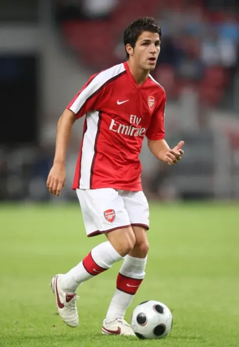 Framed Print : Triumph at Amsterdam: Cesc Fabregas Leads Arsenal to Victory over Ajax (2008)