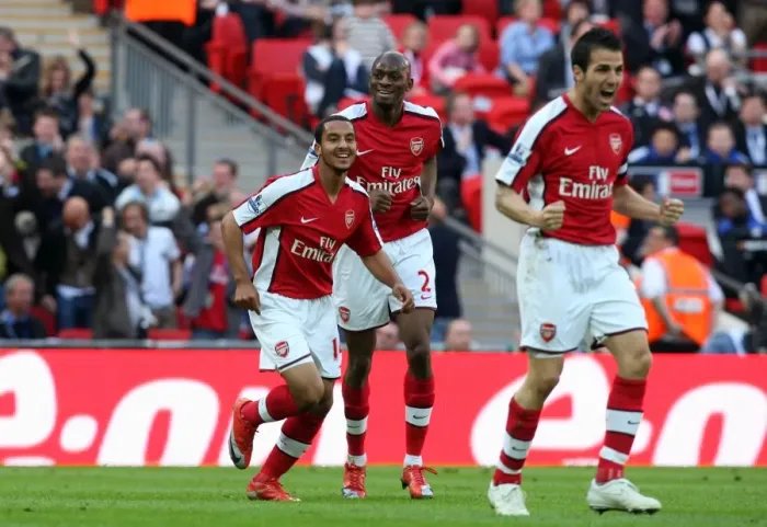 Framed Print : Triumphant Trio: Walcott, Diaby, Fabregas - Arsenal's FA Cup Semi-Final Battle at Wembley (18 / 4 / 09) Framed Print : Triumphant Trio: Walcott, Diaby, Fabregas - Arsenal's FA Cup Semi-Final Battle at Wembley (18 / 4 / 09)