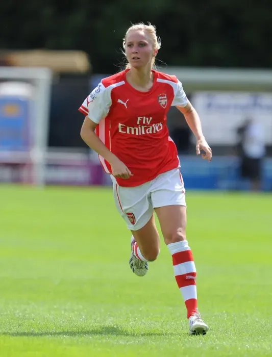 Framed Print : Turid Knaak: In Action for Arsenal Ladies against Millwall Lionesses Framed Print : Turid Knaak: In Action for Arsenal Ladies against Millwall Lionesses