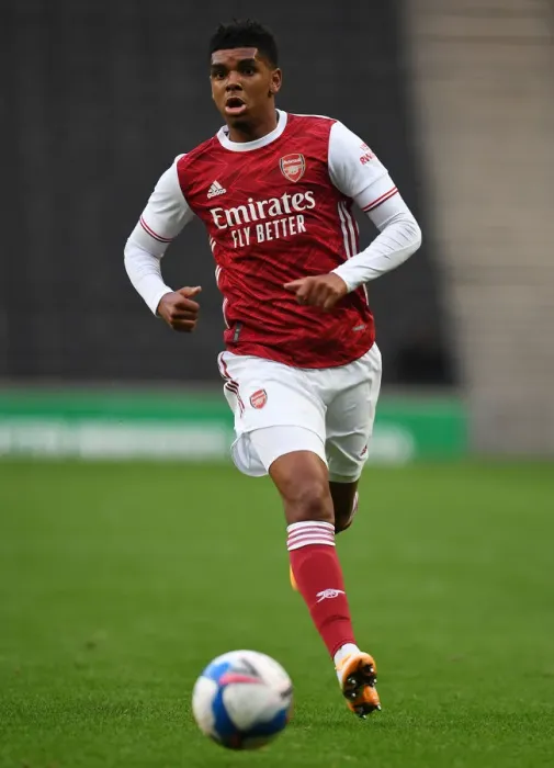 Framed Print : Tyreece John-Jules Stars: Arsenal's Pre-Season Triumph over MK Dons