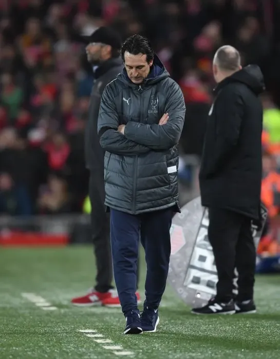 Framed Print : Unai Emery at Anfield: A Tactical Showdown in the Premier League 2018-19 - Liverpool vs. Arsenal Framed Print : Unai Emery at Anfield: A Tactical Showdown in the Premier League 2018-19 - Liverpool vs. Arsenal