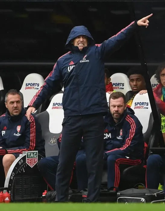 Framed Print : Unai Emery and Arsenal Face Off Against Newcastle United in Premier League Clash (August 2019)