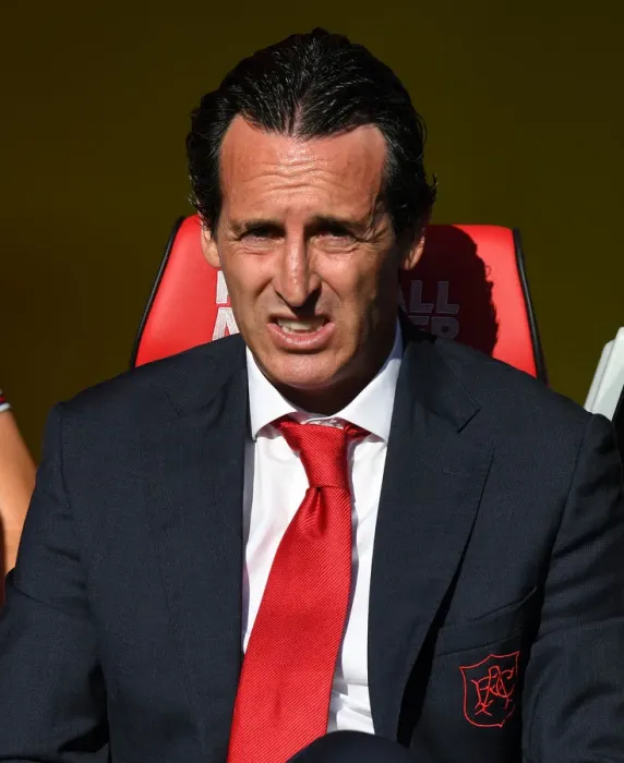 Framed Print : Unai Emery: Arsenal FC's Focus Before Watford Clash, Premier League 2019-20