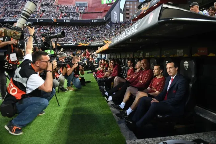 Framed Print : Unai Emery Faces Valencia in Europa League Semi-Finals Framed Print : Unai Emery Faces Valencia in Europa League Semi-Finals