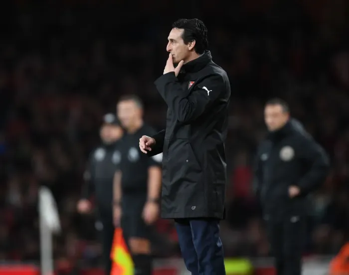 Framed Print : Unai Emery Focuses on Arsenal's Premier League Clash Against Huddersfield Town Framed Print : Unai Emery Focuses on Arsenal's Premier League Clash Against Huddersfield Town