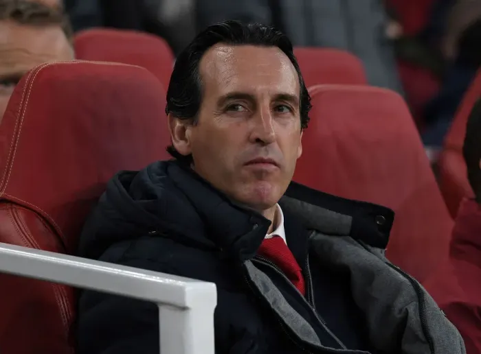 Framed Print : Unai Emery Guides Arsenal in Europa League Quarterfinals vs. Napoli Framed Print : Unai Emery Guides Arsenal in Europa League Quarterfinals vs. Napoli