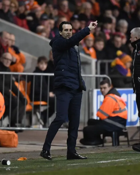 Framed Print : Unai Emery Leads Arsenal Against Blackpool in FA Cup Clash Framed Print : Unai Emery Leads Arsenal Against Blackpool in FA Cup Clash