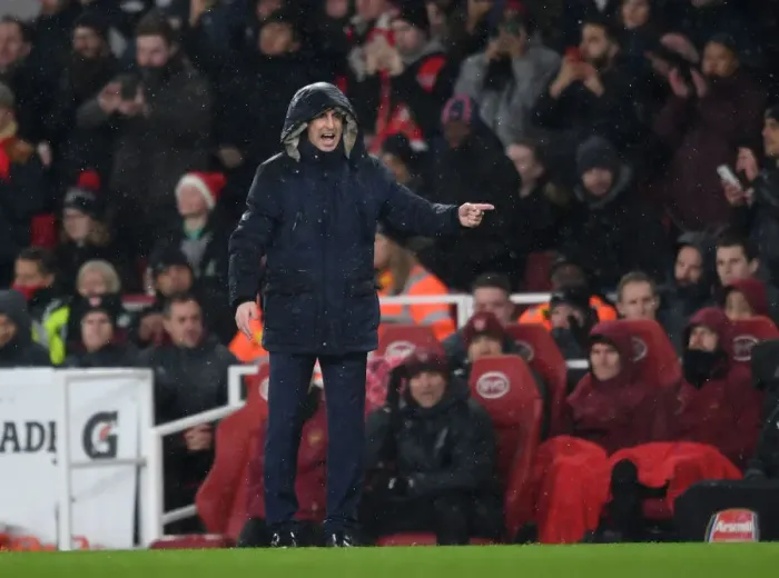 Framed Print : Unai Emery Leads Arsenal Against Cardiff City in Premier League Clash