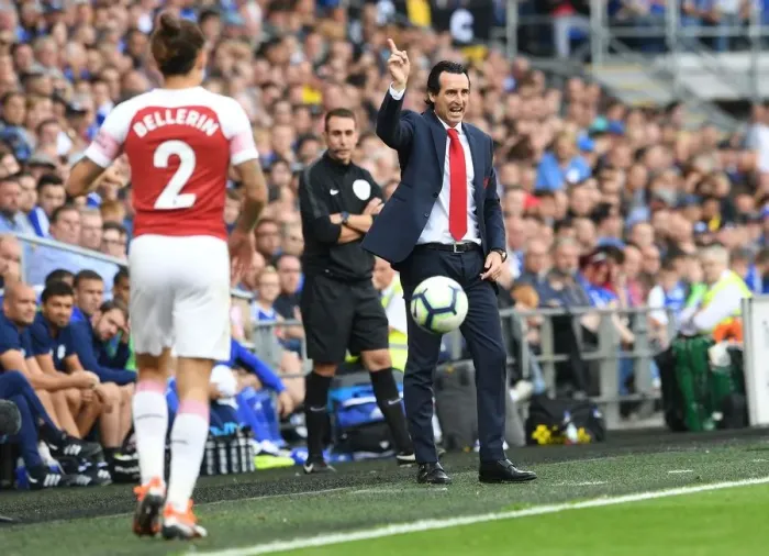 Framed Print : Unai Emery Leads Arsenal Against Cardiff City in Premier League Showdown Framed Print : Unai Emery Leads Arsenal Against Cardiff City in Premier League Showdown