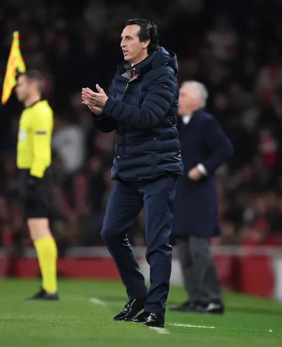 Framed Print : Unai Emery Leads Arsenal in Europa League Quarterfinal Battle Against Napoli Framed Print : Unai Emery Leads Arsenal in Europa League Quarterfinal Battle Against Napoli