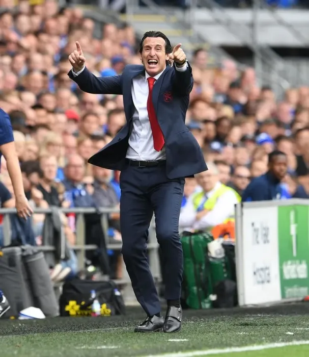 Framed Print : Unai Emery Leads Arsenal in Premier League Clash against Cardiff City Framed Print : Unai Emery Leads Arsenal in Premier League Clash against Cardiff City