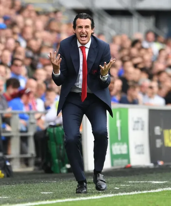 Framed Print : Unai Emery Leads Arsenal in Premier League Clash against Cardiff City