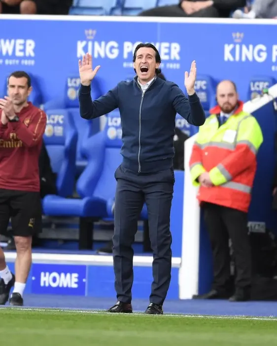 Framed Print : Unai Emery vs Leicester City: Premier League Showdown Framed Print : Unai Emery vs Leicester City: Premier League Showdown