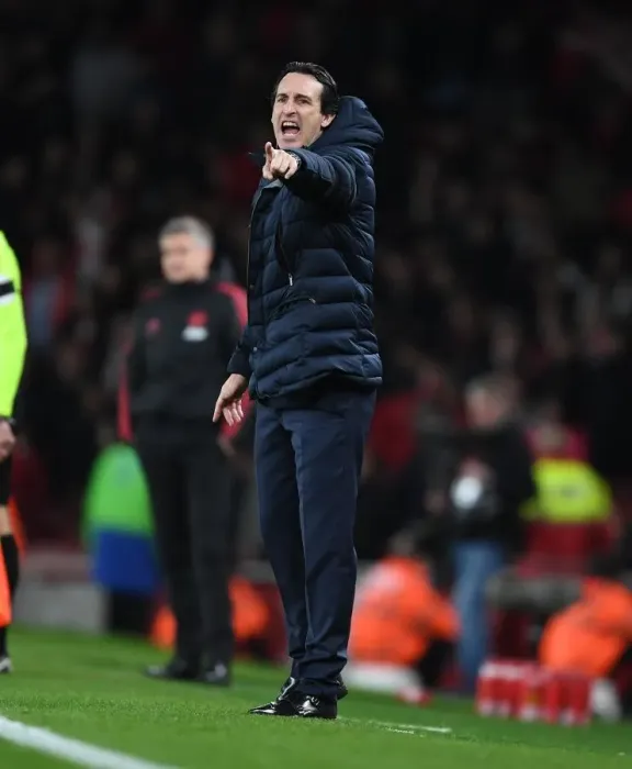 Framed Print : Unai Emery vs. Manchester United: Arsenal's FA Cup Showdown (2018-19)