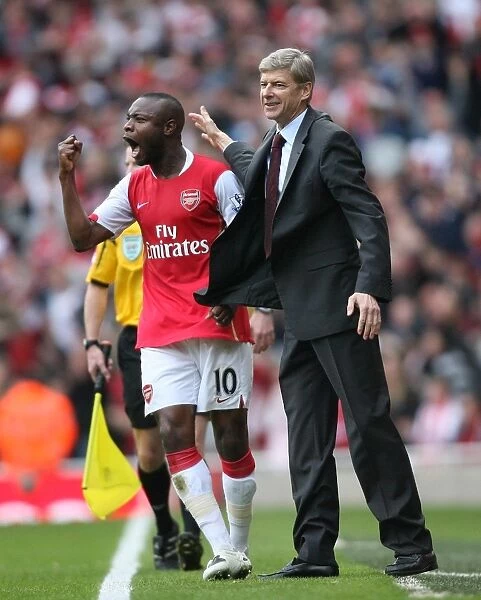 Unforgettable Moment: Gallas's Brace and Wenger's Emotional Celebration vs. Manchester United (3-11-2007)
