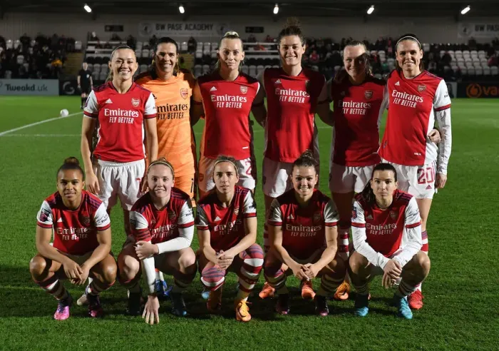 Framed Print : Unified Focus: Arsenal Women's Pre-Match Huddle Before FA Cup Quarterfinal vs. Coventry United Framed Print : Unified Focus: Arsenal Women's Pre-Match Huddle Before FA Cup Quarterfinal vs. Coventry United
