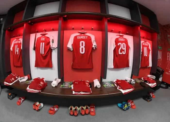 Framed Print : United Arsenal: Pre-Match Huddle Against Manchester City (Carabao Cup Final, 2018) Framed Print : United Arsenal: Pre-Match Huddle Against Manchester City (Carabao Cup Final, 2018)