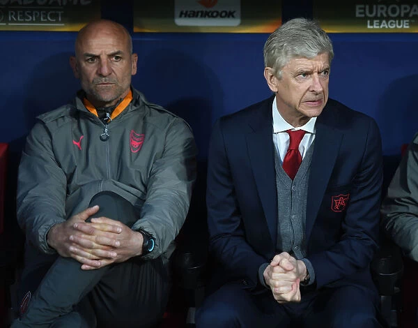 United Front: Wenger and Bould Before Atletico Madrid Showdown (UEFA Europa League Semi-Final, 2018)