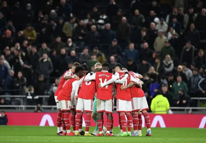 Framed Print : United at Half-Time: Arsenal's Determination Against Tottenham in the 2022-23 Premier League Framed Print : United at Half-Time: Arsenal's Determination Against Tottenham in the 2022-23 Premier League