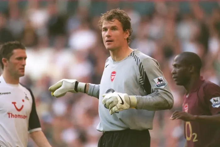 Framed Print : Unyielding Guardian: Jens Lehmann's Battle at White Hart Lane - Arsenal's Premier League Standoff, October 2005 Framed Print : Unyielding Guardian: Jens Lehmann's Battle at White Hart Lane - Arsenal's Premier League Standoff, October 2005
