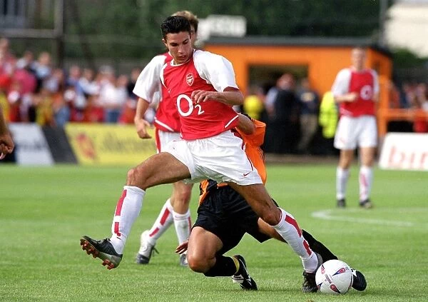 Van Persie Shines in Arsenal's Pre-Season Victory over Barnet (2004)