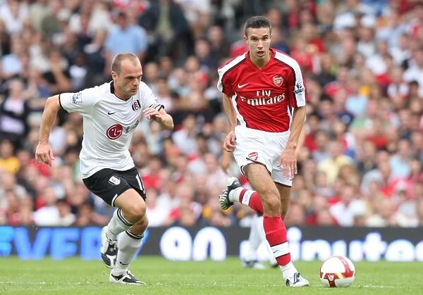 Van Persie vs. Murphy: A Rivalry Ignites - Fulham 1:0 Arsenal, Premier League, 2008