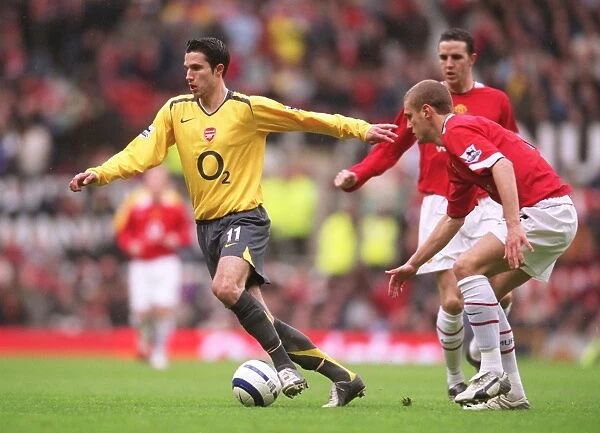 Van Persie vs. Vidic: Manchester United's Victory Over Arsenal in the FA Premiership (9 / 4 / 06)