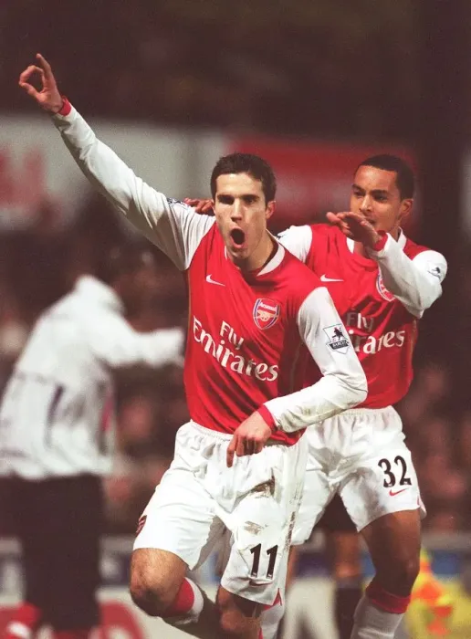 Framed Print : Van Persie and Walcott's Dazzling Duo Goal: Arsenal's Holiday Victory over Watford (2006) Framed Print : Van Persie and Walcott's Dazzling Duo Goal: Arsenal's Holiday Victory over Watford (2006)