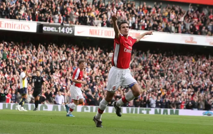 Framed Print : Van Persie's Hat-Trick: Arsenal's 3-0 Victory Over Tottenham, Barclays Premier League, 2009 Framed Print : Van Persie's Hat-Trick: Arsenal's 3-0 Victory Over Tottenham, Barclays Premier League, 2009