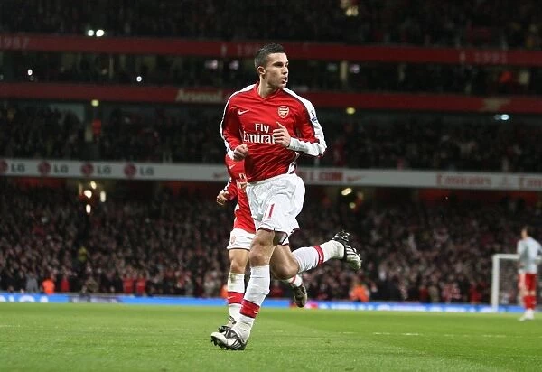 Van Persie's Thrilling Goal: Arsenal vs Liverpool, 2008